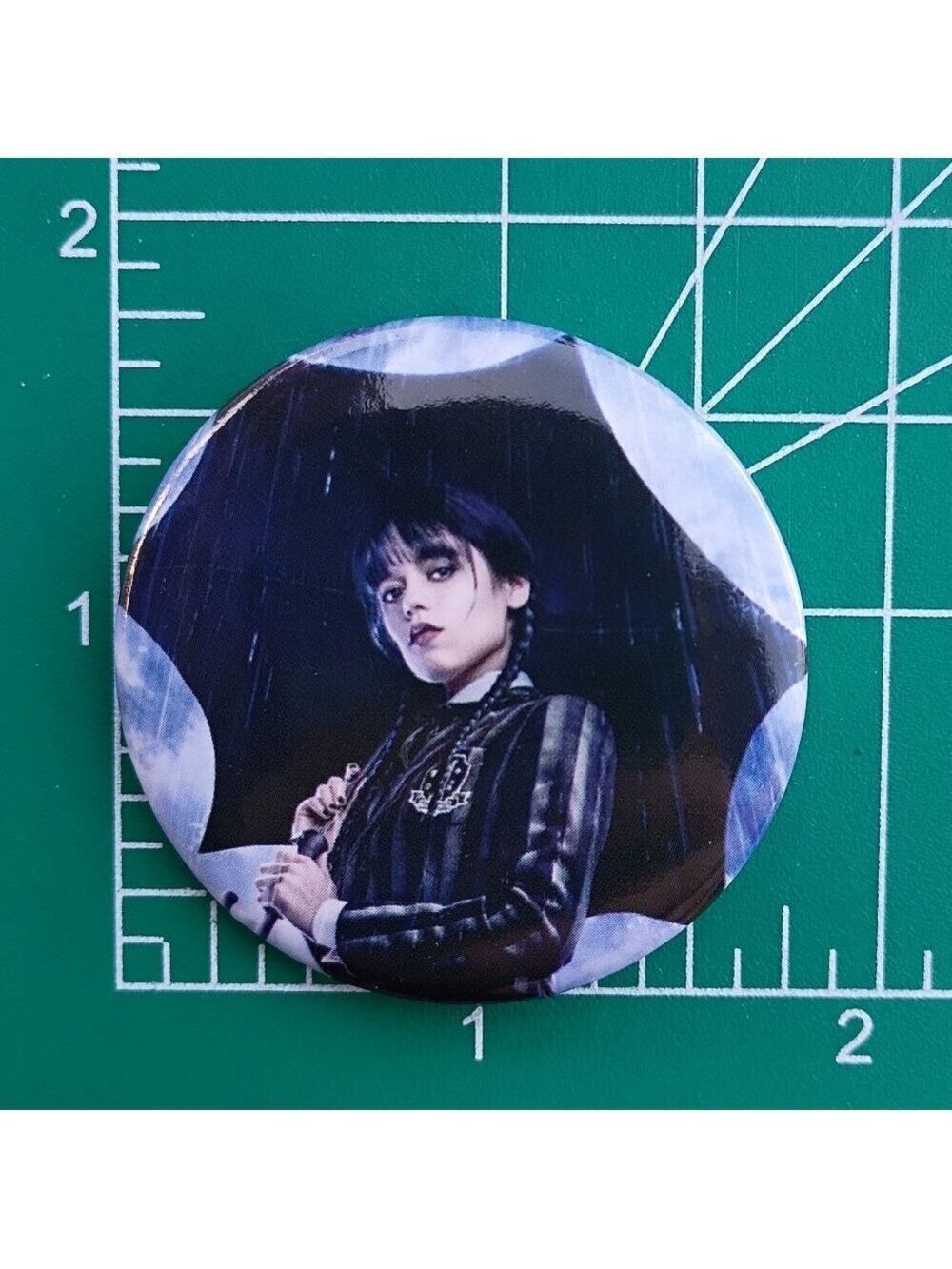 2/$10 Wednesday Button Pin Style 1